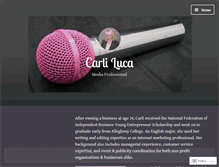 Tablet Screenshot of carliluca.com